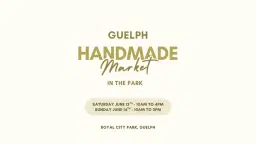 Guelph Handmade Market in the Park