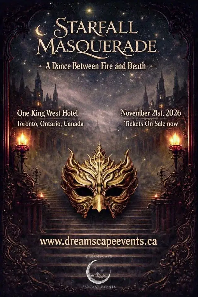 Starfall Masquerade: A Dance Between Fire and Death