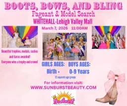 PA-Lehigh Valley Mall Boots, Bows, and Bling Pageant
