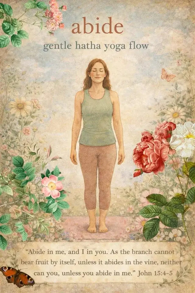 Abide: Gentle Hatha Slow & Hold Flow đ€