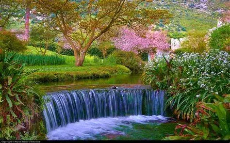 Oasi di Ninfa, un'esplosione di colore!