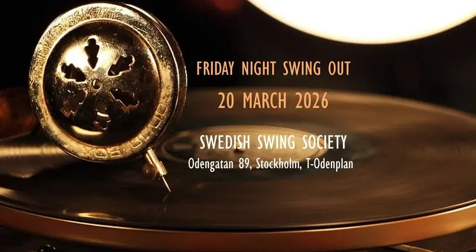 Friday Night Swing Out - 20 March 2026