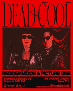 Club de Vampiros presents... Dead Cool (LIVE) with Redder Moon and Picture One