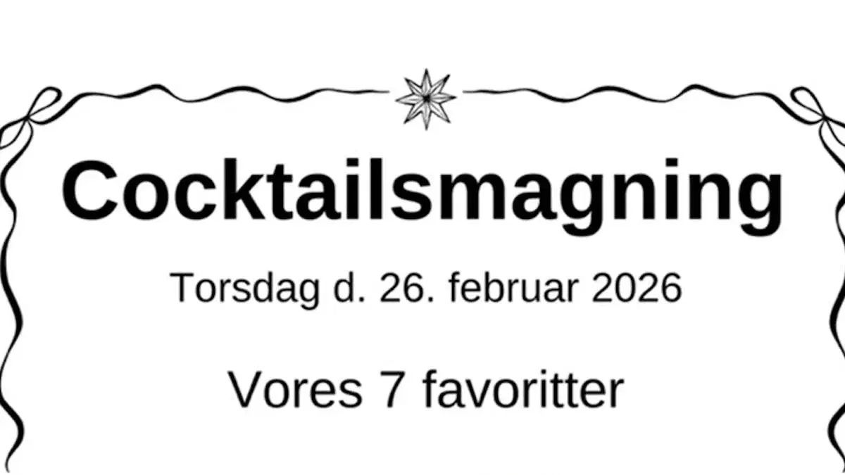 Cocktailaften med CocktailHoldet