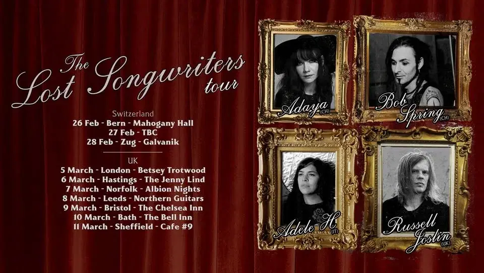 Lost Songwriters tour @ The Betsey Trotwood, London