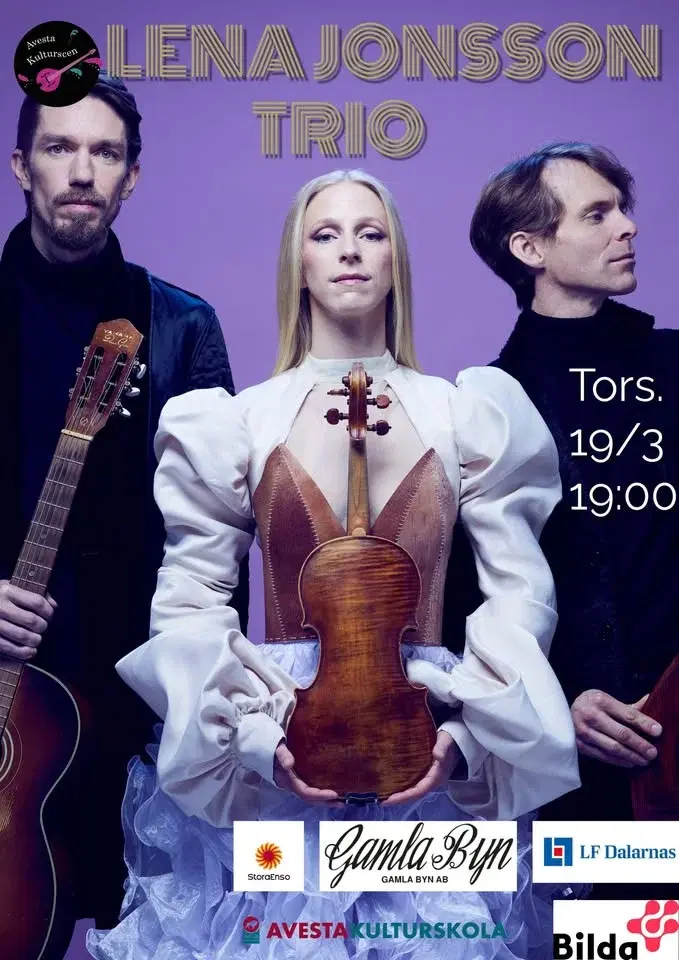 Folk och Världsmusik på Bergslagsteatern- Lena Jonsson Trio