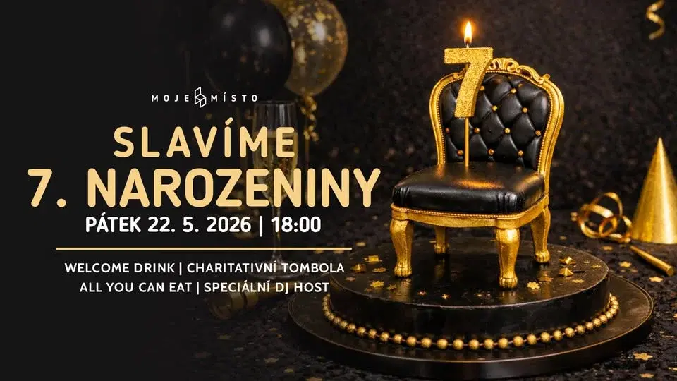7. narozeniny Bistra Moje Místo 🎂🎉