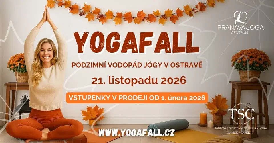 đ YOGAFALL Ostrava - PodzimnĂ vodopĂĄd jĂłgy