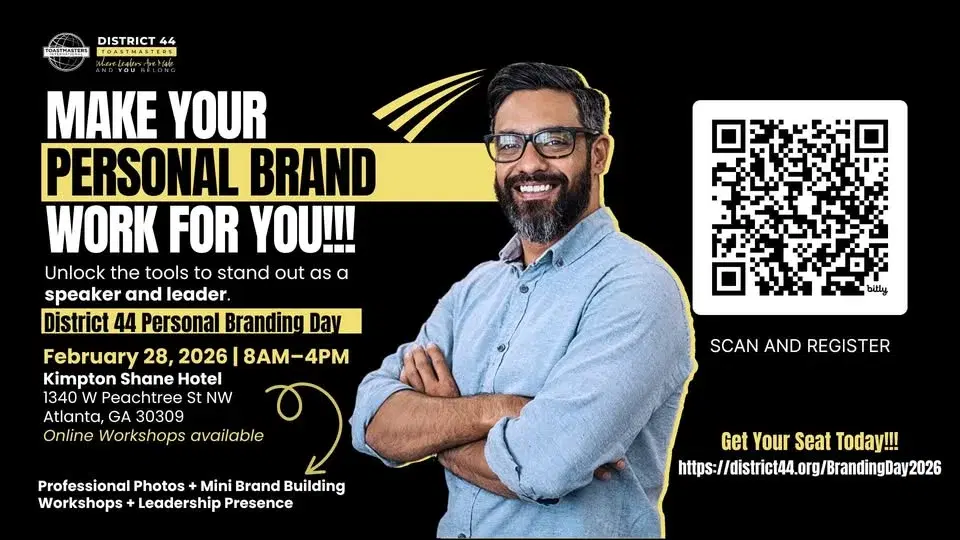 District 44 Personal Branding Day (Rescheduled Due To Weather Conditions) Tentative Dates