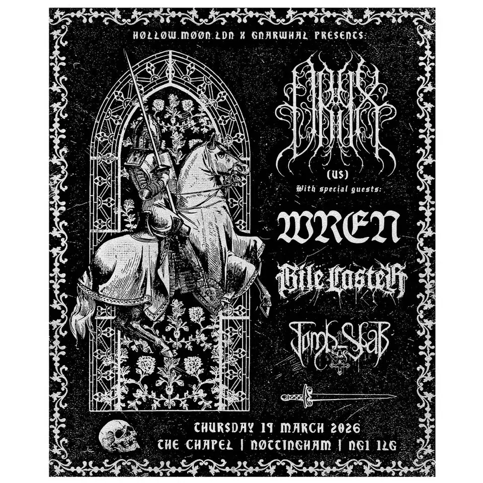 Oryx (US) / Wren / Bile Caster / Tomb Slab @ The Chapel