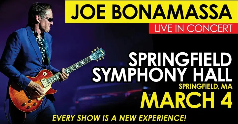 Joe Bonamassa Live in Springfield, MA on March 4, 2026