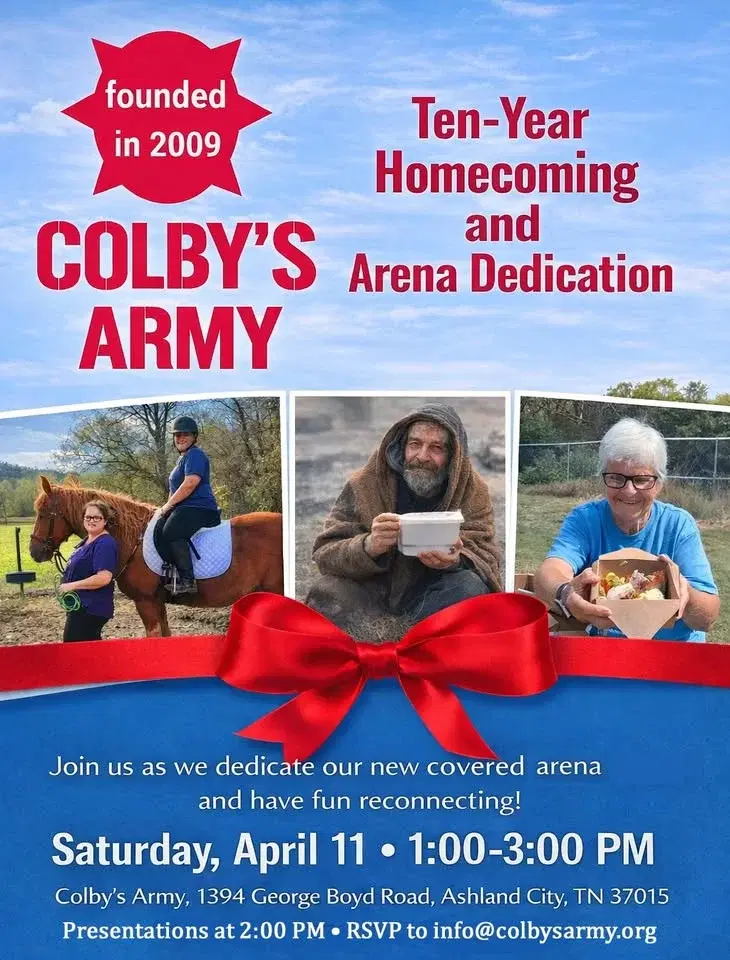 Colby's Army Homecoming and Arena Dedication