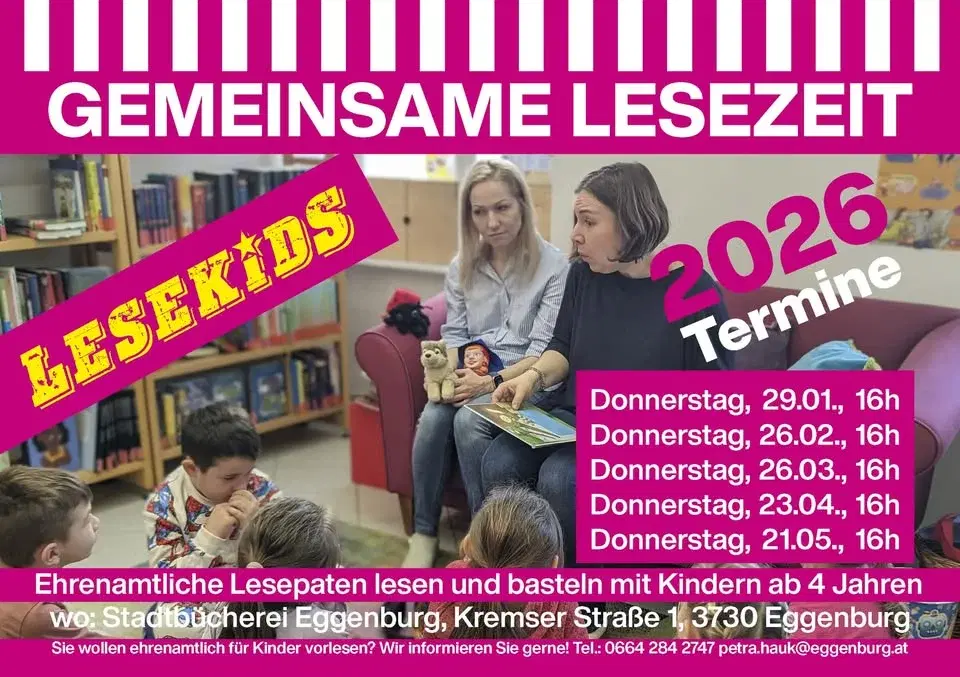 "Gemeinsame Lesezeit" - Lesekids