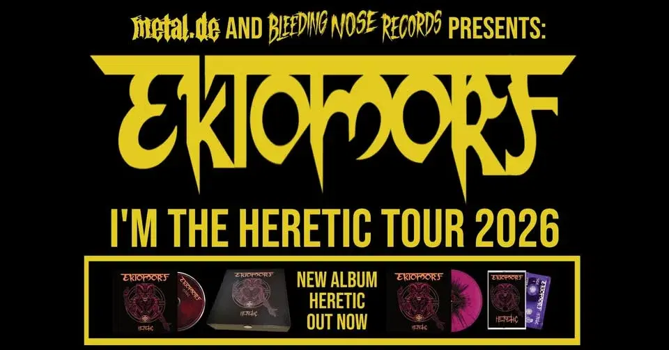 EKTOMORF - Brno - I'm the Heretic Tour 2026