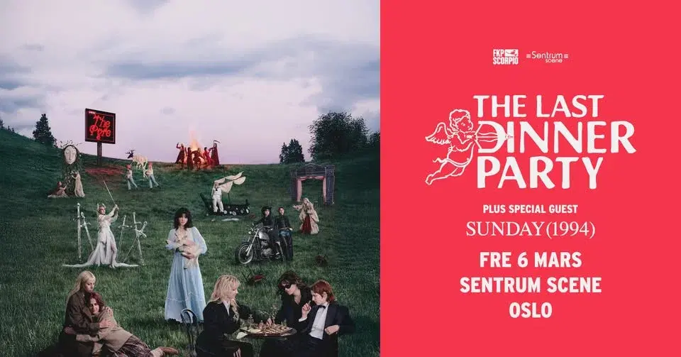 The Last Dinner Party – FÅ BILLETTER // Sentrum Scene // Pres. av FKP Scorpio