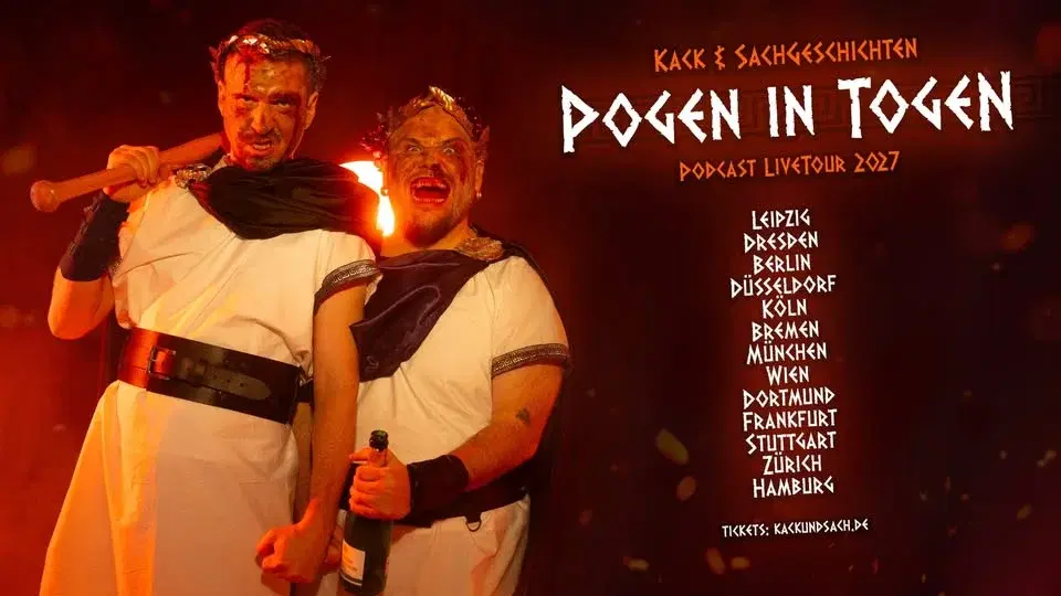 KACK & SACHGESCHICHTEN (DE) • „Live Tour: 2027 POGEN IN TOGEN “ • Stadttheater Walfischgasse Wien