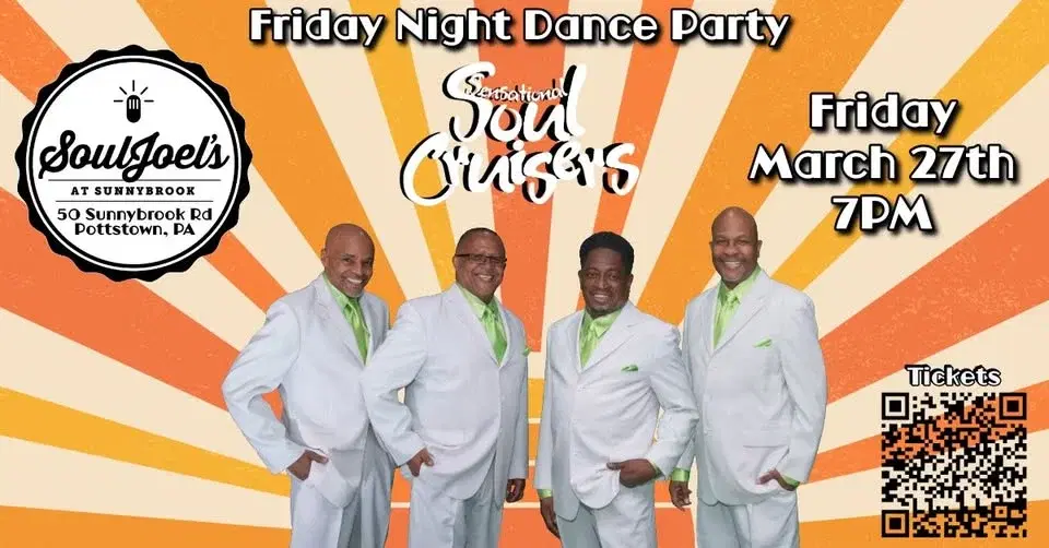 Soul Cruisers return to the Sunnybrook Ballroom Friday March 27