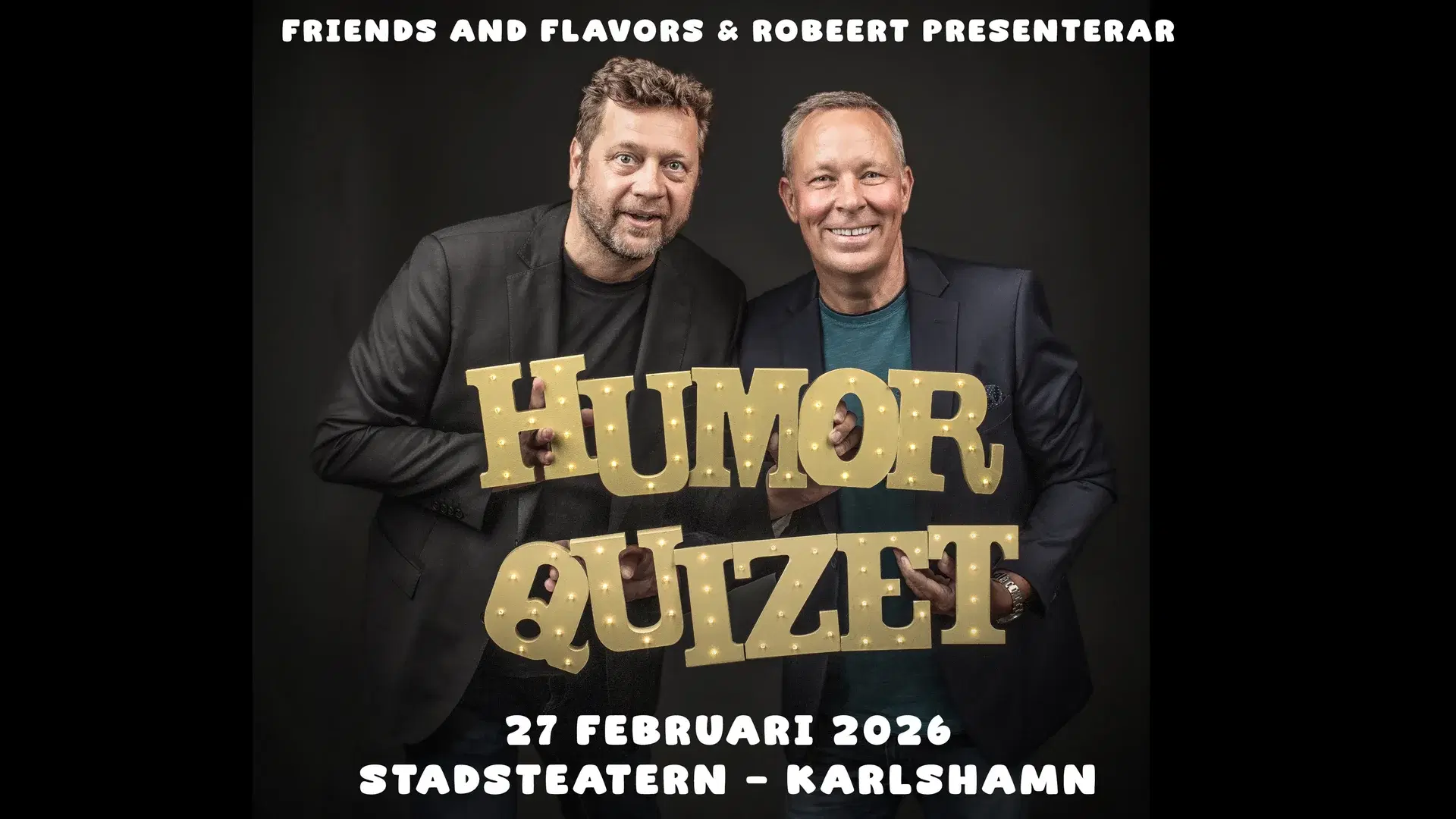 Humorquizet med Johan Petersson och Patrik Larsson