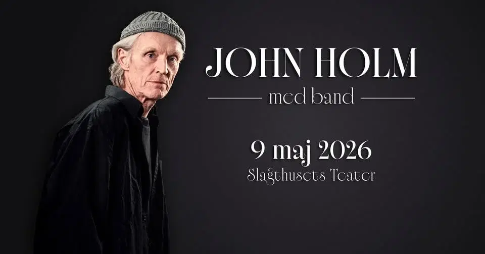 John Holm med band | Slagthusets Teater, Malmö