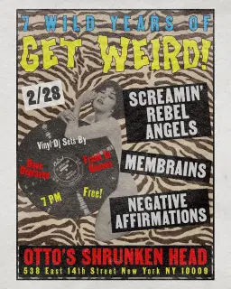 Screamin' Rebel Angels / Membrains / Negative Affirmations