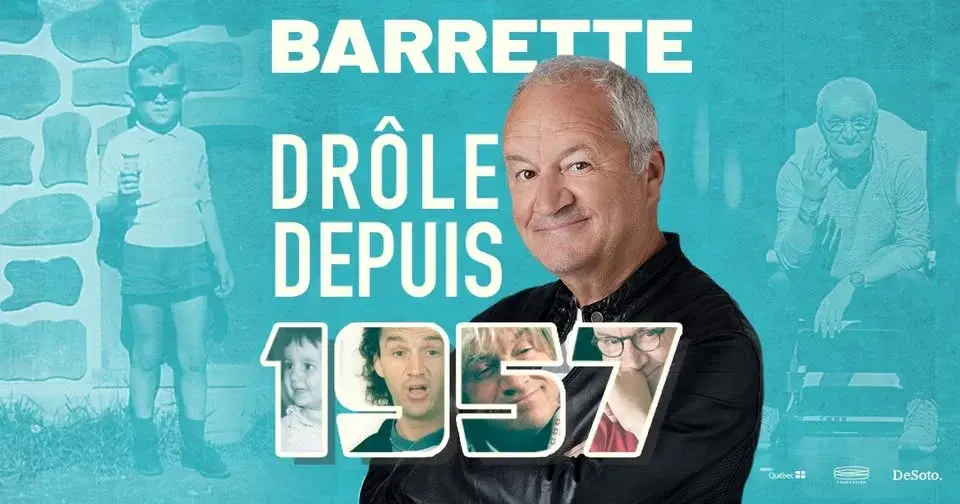 Michel Barrette à Sainte-ThérÚse | 18 mars 2026 à 20h