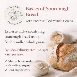 🍞✨ Basics of Sourdough Bread with Fresh Milled Whole Grains ✨🍞
