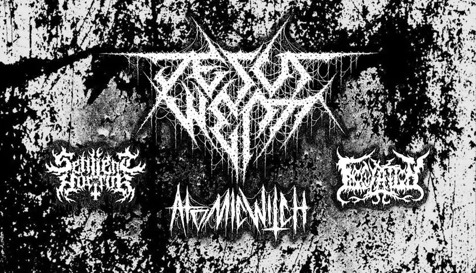 Jesus Wept / Sentient Horror / Inoculation / Atomic Witch / Hallucination Realized @ No Class