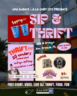 SIP & THRIFT DOWNTOWN ORLANDO