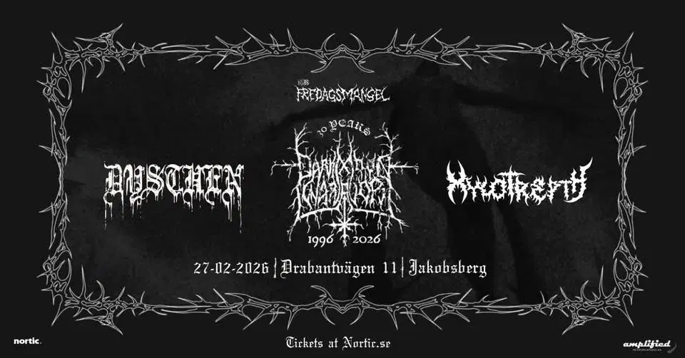 Darkmoon Warrior + Dysthen + Xylotrepth Live @Klubb Fredagsmangel