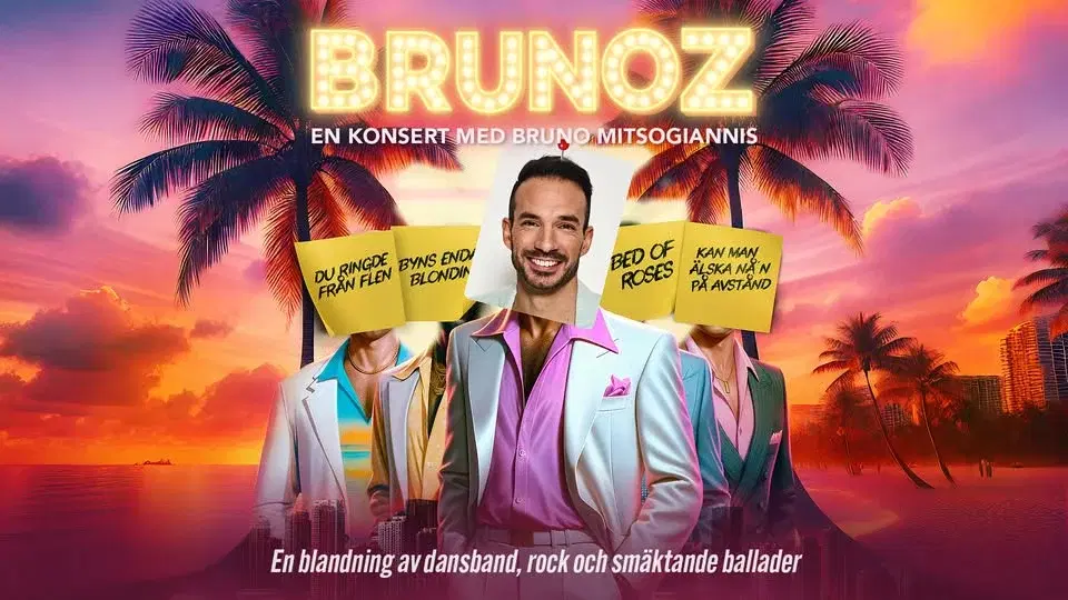 BRUNOZ: En konsert med Bruno Mitsogiannis | Draken Live, Göteborg
