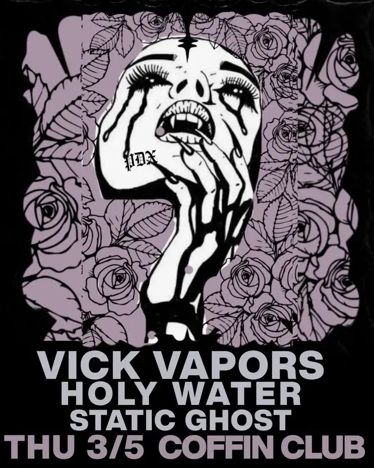 VICK VAPORS + HOLY WATER + Static Ghost