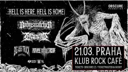 BODYSNATCHER, INGESTED, PSYCHO-FRAME, BIG ASS TRUCK - Praha