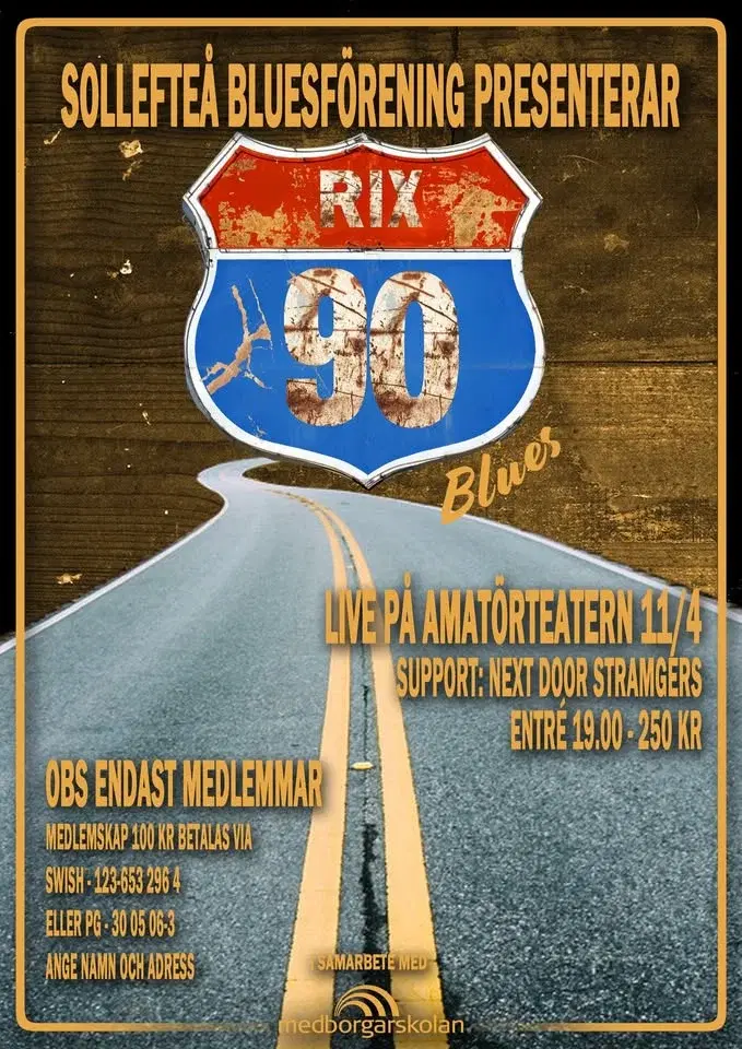 RIX90 Blues samt Next Door Strangers