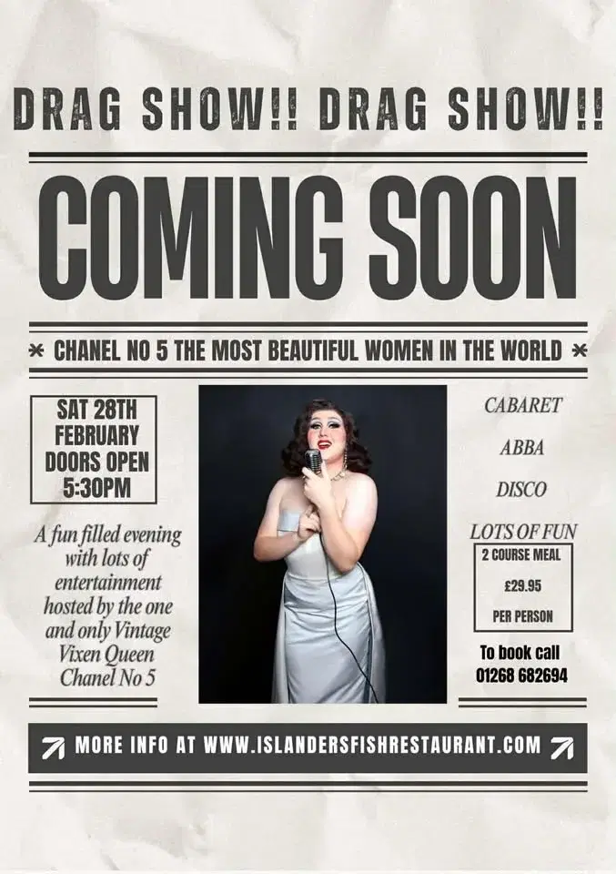 Drag cabaret and Disco