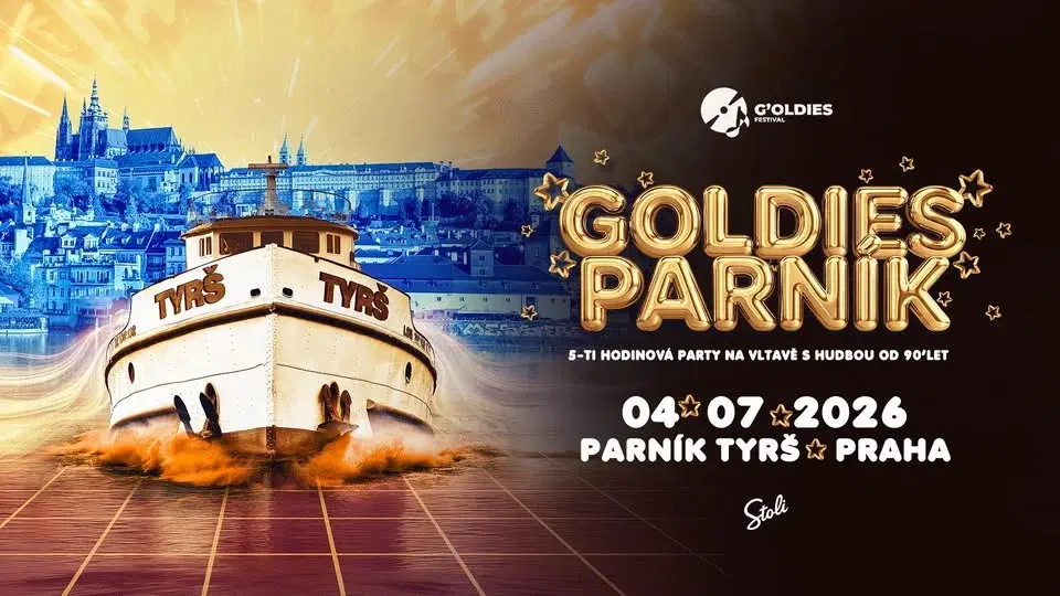 G´oldies parník // 5-hodinová párty na Vltavě s hudbou pd 90´let.