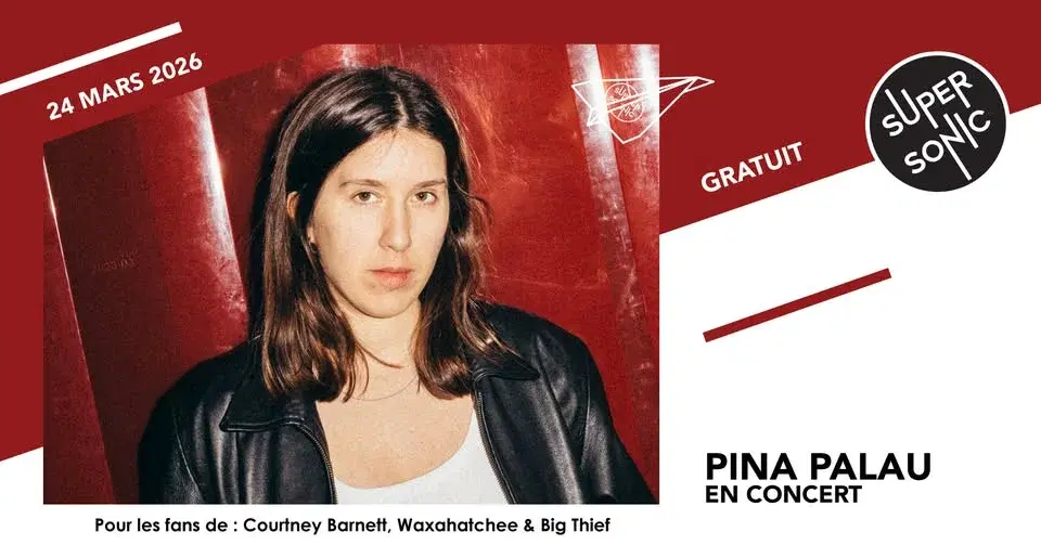 Pina Palau en concert au Supersonic (Free entry)