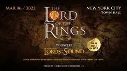 Lords of the Sound: The Lord of the Rings in Concert | New York City, Mar 6 / 2025