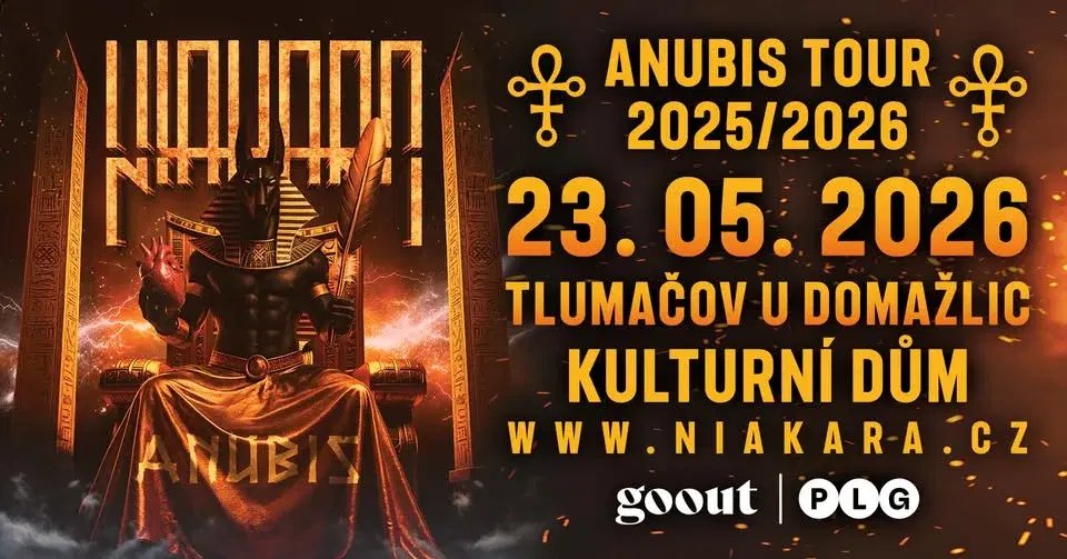 Anubis Tour 2025/2026 - Tlumačov u Domažlic / kulturní dům