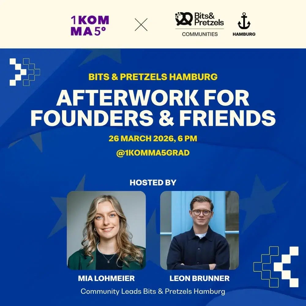 Bits & Pretzels Community Hamburg: Network & Leadership – Afterwork Event