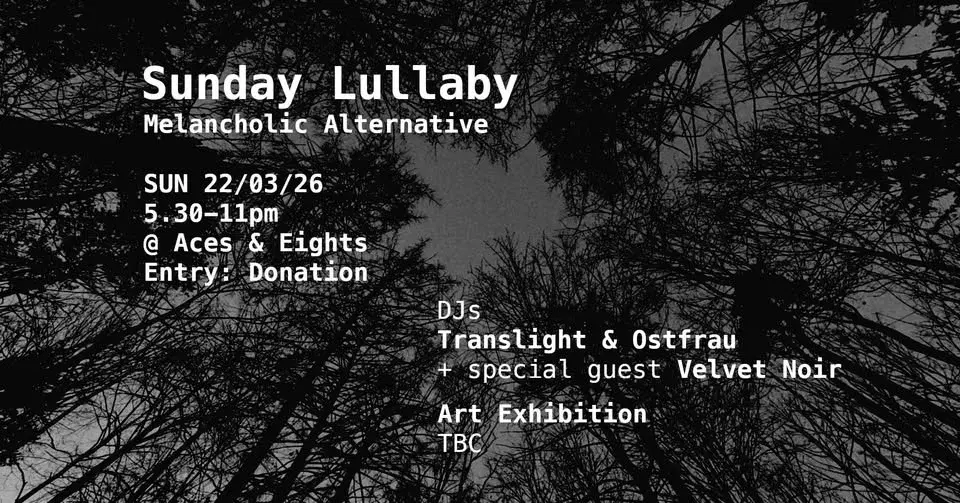 Sunday Lullaby @ Aces & Eights - 22/03/2026