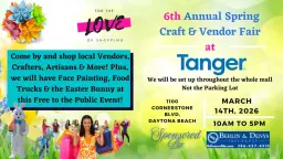 6th Annual Spring Craft & Vendor Fair at Tanger