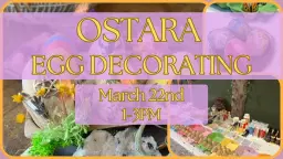 Ostara Egg Decorating Gathering