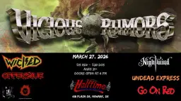 Vicious Rumors Rock Delaware