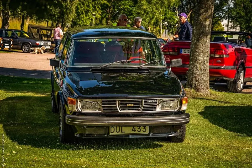 Bilträffar på Söderåsens Wärdhus med Eddy Nilsson och kompisar - Tema Saab