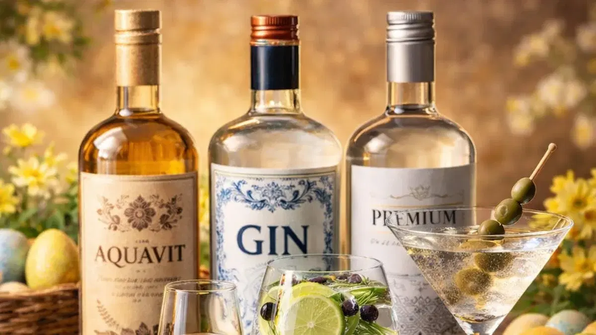 Påske i glasset – Akvavit, Vodka & Gin