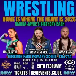 Family Friendly Wresting in Mitcham - Featuring WWE Superstar Brian Kendrick