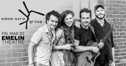 Adam Ezra Group at the Emelin Theatre **LOW TICKETS**