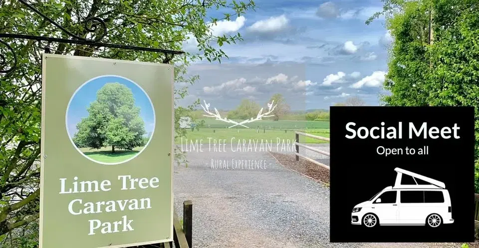Social meet up at Lime Tree Caravan Park