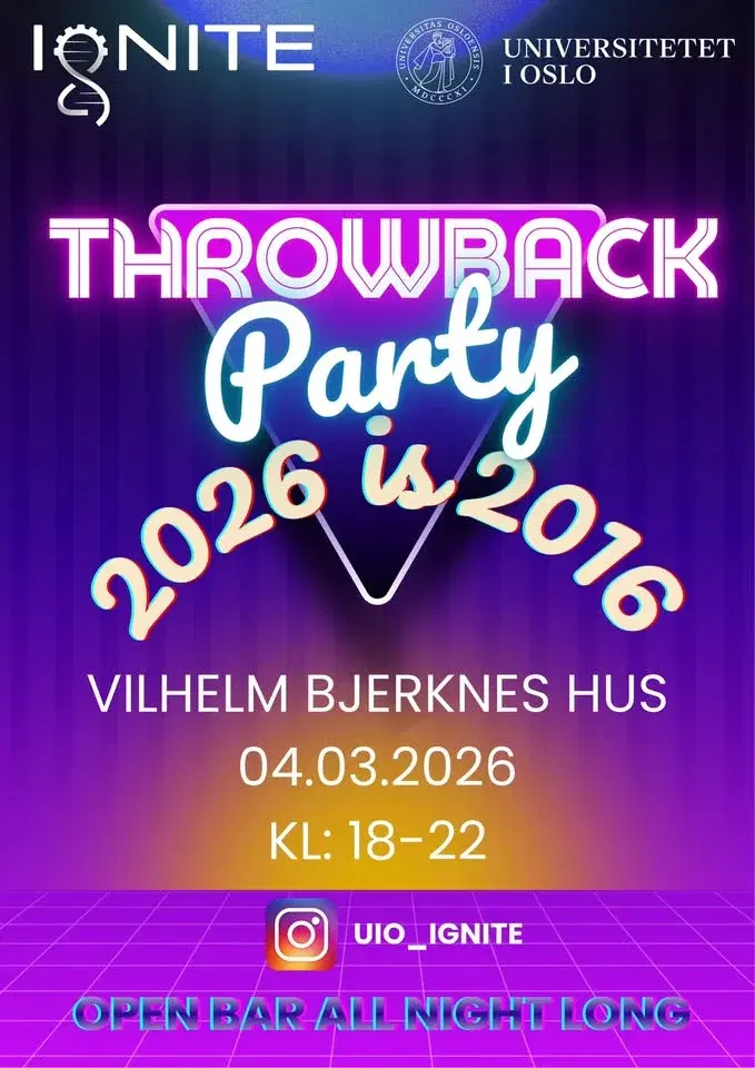 Throwbackparty - 2026 is 2016