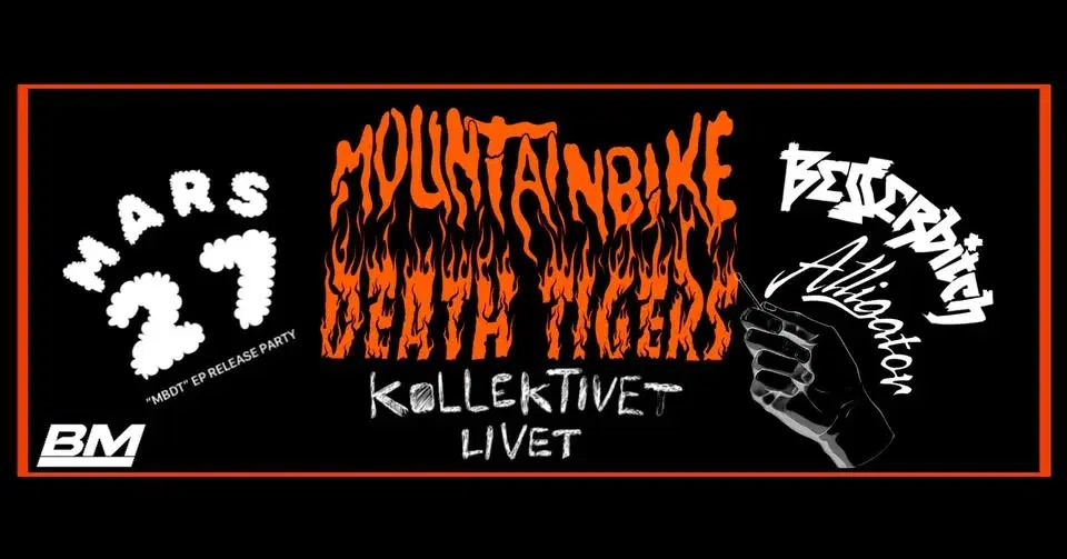 Mountainbike Death Tigers + Besserbitch + Alligator // Releasefest!